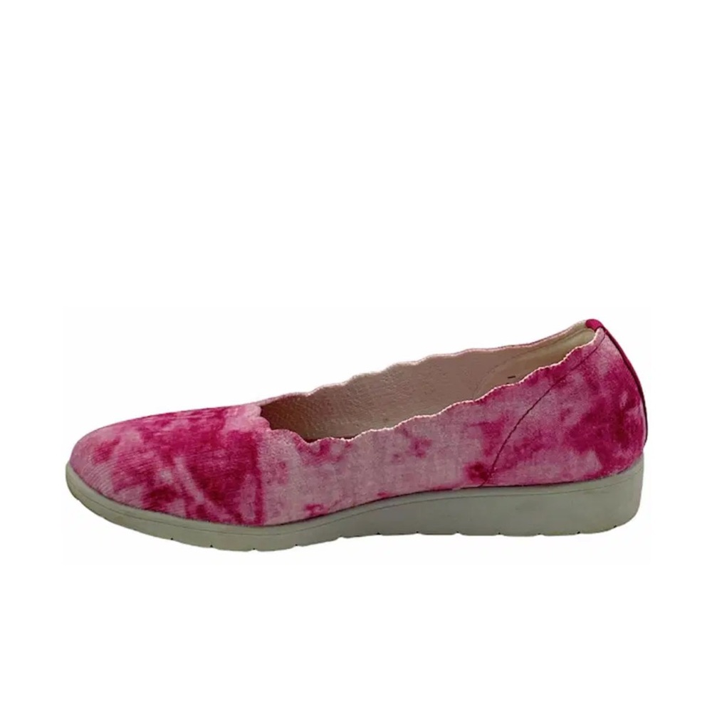 Skechers Cleo flex wedge flat pink NEW 9